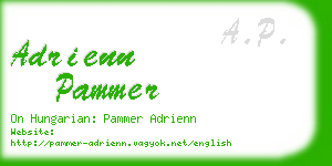 adrienn pammer business card